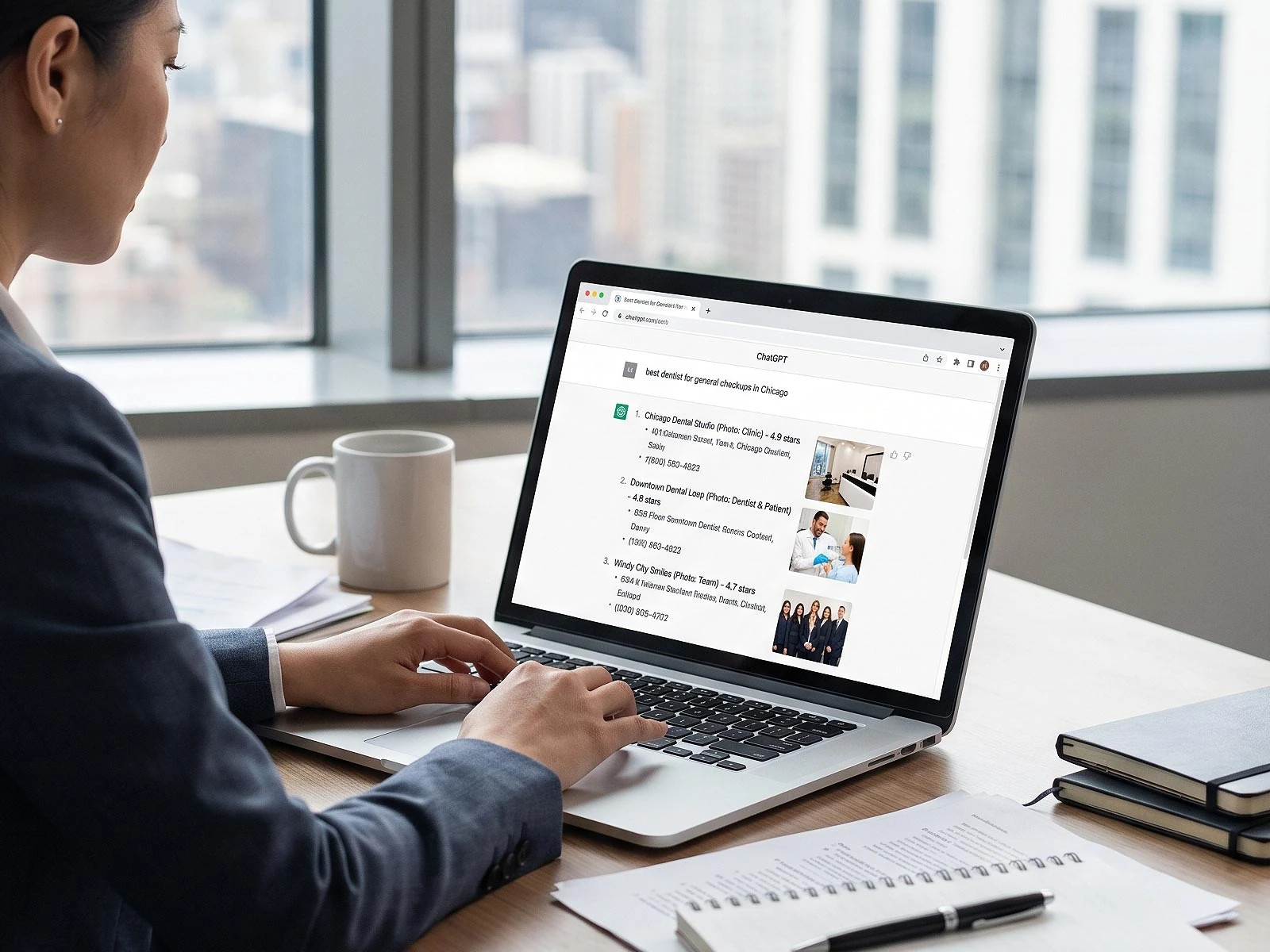 AI answer visibility