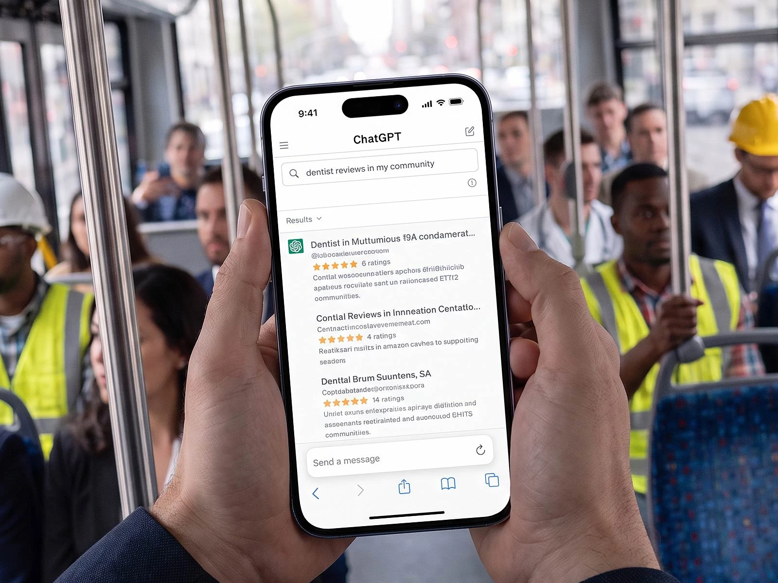 AI answer visibility